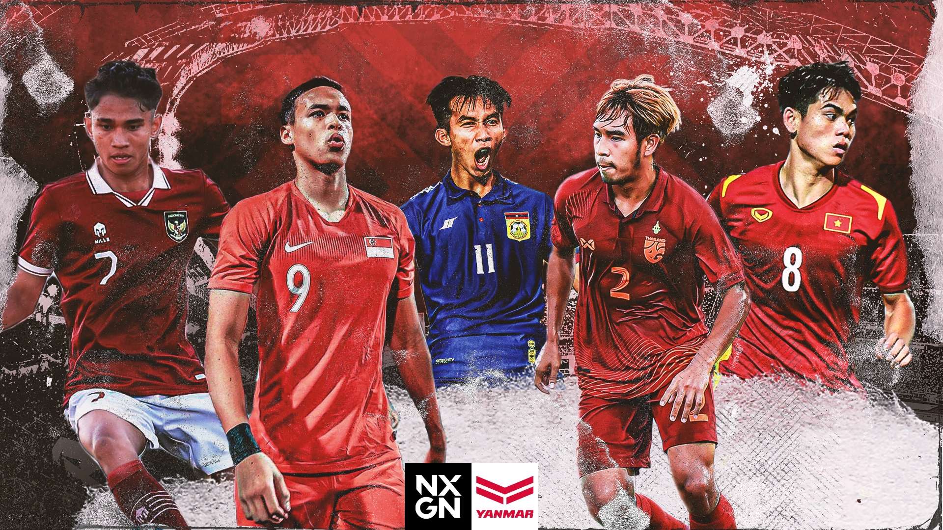 攻击手们显 攻击手们显