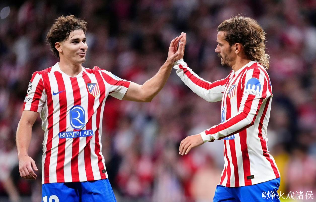 欧冠-格列兹曼破200球里程碑 马竞5-1狂胜法兰克福喜获首胜 欧冠-格列兹曼破200球里程碑 马竞5-1狂胜法兰克福喜获首胜